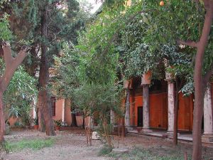 The cloisters of Sant' Andrea delle Fratte.