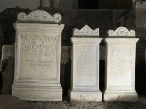 Tomb markers