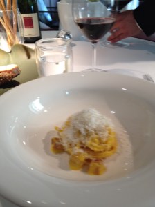 Pasta carbonara at Pipero al Rex