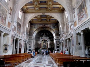 Interior of Santa Prassede