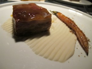 The lamb "pork belly"