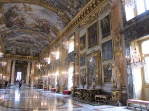 Palazzo Colonna -- art everywhere