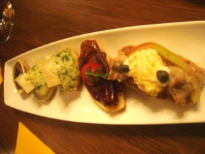 Finger foods galore.