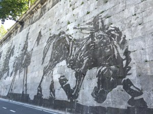 A horde stumbles ...