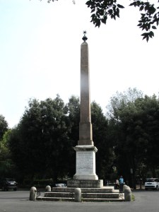 The Pincian obelisk.