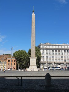 The obelisk at St. John Lateran