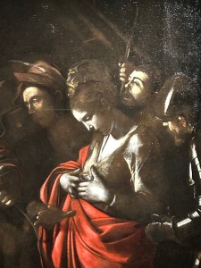 Close-up of The Martyrdom of Saint Ursula (his last painting), from the collection of the Intesa Sanpaolo bank